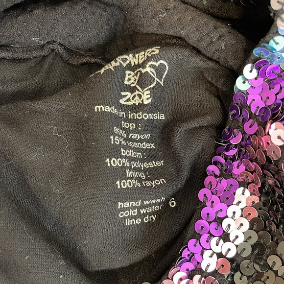 Flowers by Zoe Sequin Dress size 6 - Picture 5 of 5